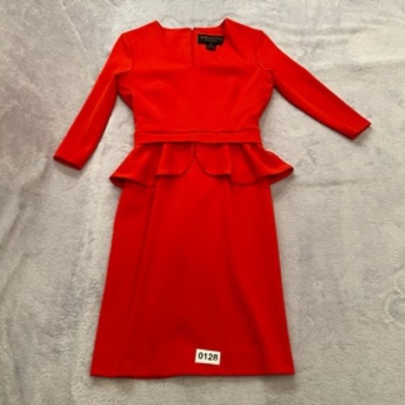 Marc Bouwer Women's Ruffle Dress Size 00 Petite - Picture 15 of 15